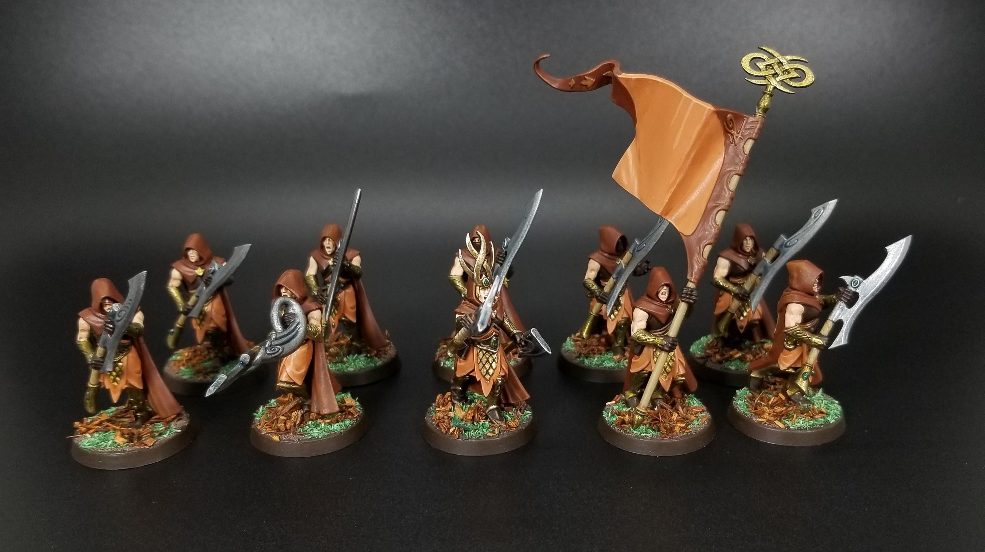 Aelves, Age Of Sigmar, Elves, Wildwood Rangers, Wood Elves Wildwood